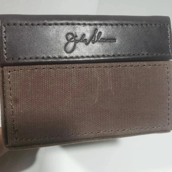 Sleeman Brewery Brown Leather Coasters  Set of Five . - Picture 8 of 9